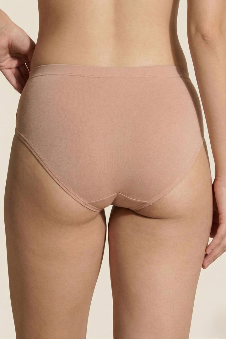Zivame Full Coverage Medium Rise Hipster Panty (Pack of 3) - Multicolor — image 3